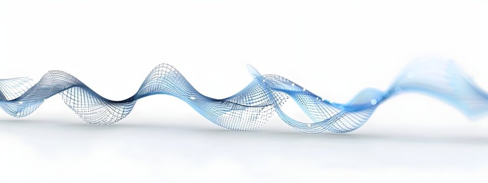 Captivating Light Wave in Quantum State Backdrop for Visual Effects and Futuristic Designs