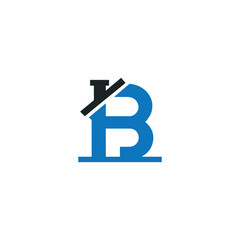 b letter logo, b vector, b initials, b home logo, b real estate logo, creative b logo