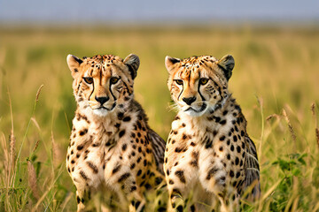 cheetah in serengeti
