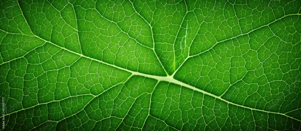 Poster green leaf texture providing a natural background with copy space image.