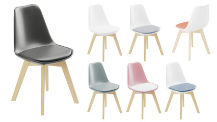 Stylish, Comfortable, and Versatile Chair for Every Home and Office Setting - Ergonomic Office Chair, Elegant Dining Chair, Cozy Armchair, Sleek Swivel Chair, Classic Wooden Chair