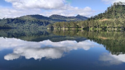 Fototapeta premium lake reflection