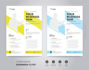Creative corporate business flyer design