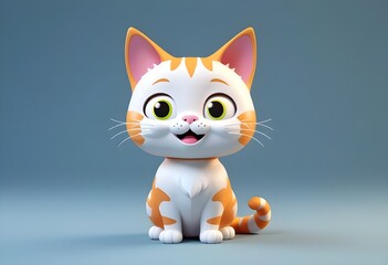 Fototapeta premium funny a cat for memes.