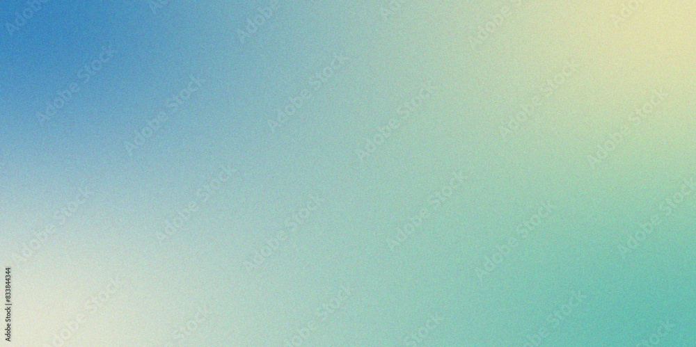 Poster blue beige purple grainy gradient background. blurred gradient summer poster banner design with roug