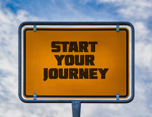 Start your journey Signpost