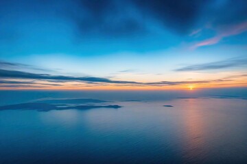 Fototapeta premium sunset over the sea