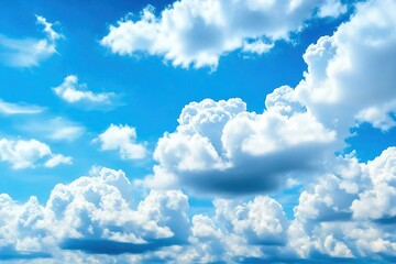 Fototapeta premium blue sky with clouds