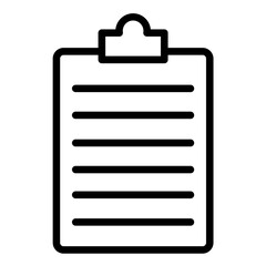 Vector Design Clipboard Icon Style