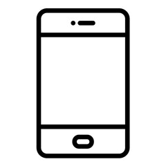 Vector Design Smart Phone Icon Style