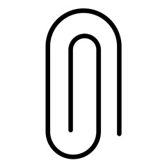 Vector Design Paper Clip Icon Style