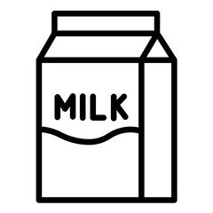 Vector Design Milk Icon Style