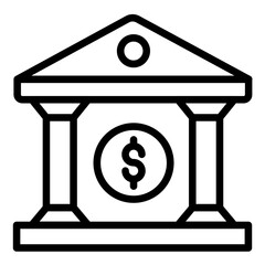 Vector Design Bank Icon Style