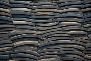 roof tiles on a roof