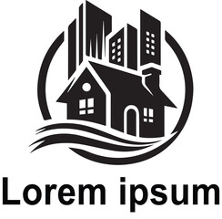 Fototapeta premium vector real estate logo 