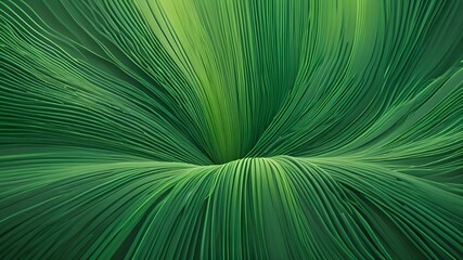 Obraz premium Abstract organic green lines as wallpaper background illustration