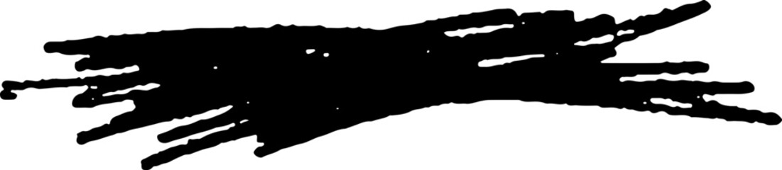 Marker pen underline and strike through strokes, Scribble Design Elements, Scribble line