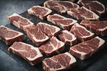 Fototapeta premium raw beef steak