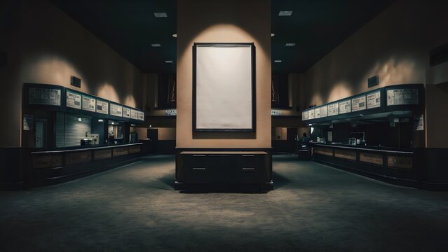 Lights Down, Story Unwritten: Empty Theater Seeks a Message