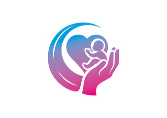 Mom and baby vector, mother’s day vector, mom and child vector