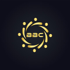 BBC logo. B B C design. White BBC letter. BBC, B B C letter logo design. B B C letter logo design in FIVE, FOUR, THREE, style. letter logo set in one artboard. B B C letter logo vector design.