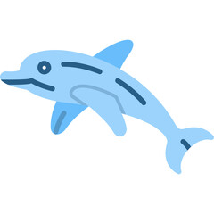 Obraz premium Dolphin Icon