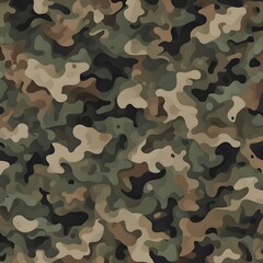 Fototapeta premium army camouflage pattern, modern military uniform, fabric texture