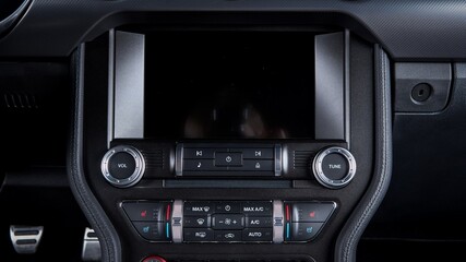 screen in a car