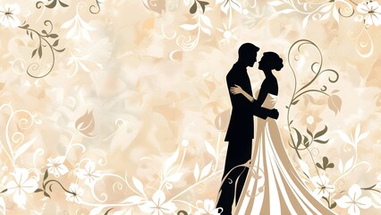 wedding pattern for lovely couple