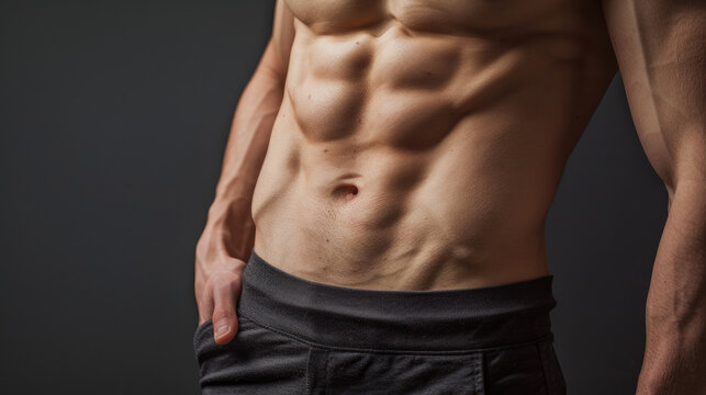 A picture of a bellybutton from a Caucasian male with a light skin tone can be used as a backdrop for other images.