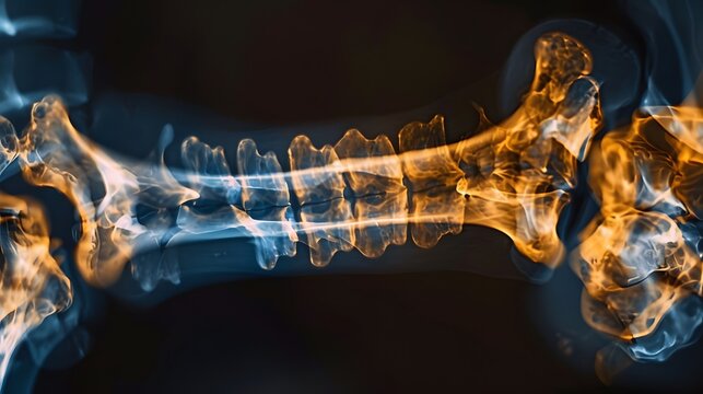 Fractured bone scan