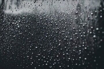 rain drops on window