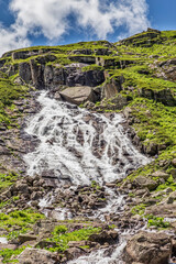 The spring colors of the Altıparmak Mountains and the streams and waterfalls they create