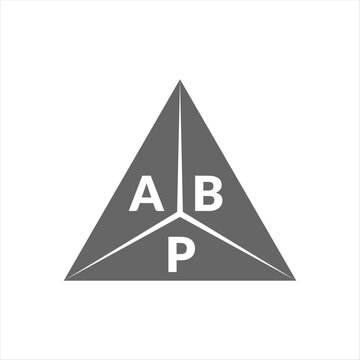ABP letter logo design on white background. Creative  modern ABP letter logo design. Vector design.