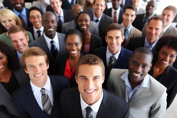 Fototapeta premium Successful team managed to finish project teamwork reward engaged satisfied employees in office diverse colleagues professional corporate environment task done completed talented motivated managers