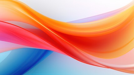 Vibrant Abstract Loop Background for Modern Designs Generative AI