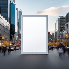billboard on a street