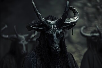 Dark Rituals in the Demon Year Mysterious and Eerie Ceremony