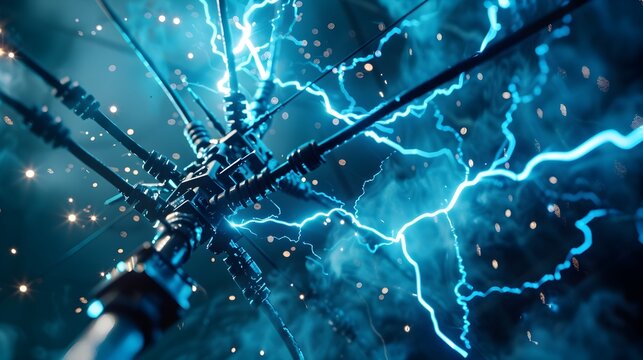 Dynamic Electric Current Flow Through Wires