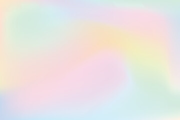 Soft iridescent Holographic Gradient Background