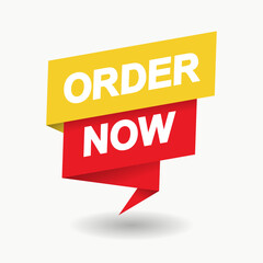 Order now web banner design