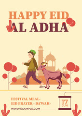 Ramadan Kareem of Eid Al Adha 
Mubarak happy festival Islamic background poster design, cards, holiday, covers. Illustration Design Template. design element for greeting card, poster, banner and flyer