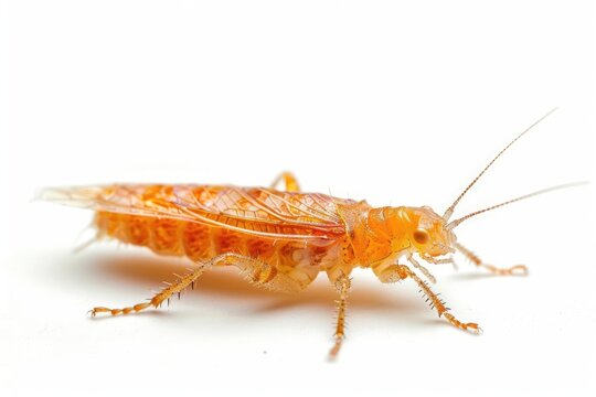 Thrips isolated on white background