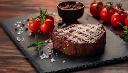 ribeye beef steak grilled perfectly