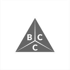 BCC letter logo design on white background. Creative  modern BCC letter logo design. Vector design.