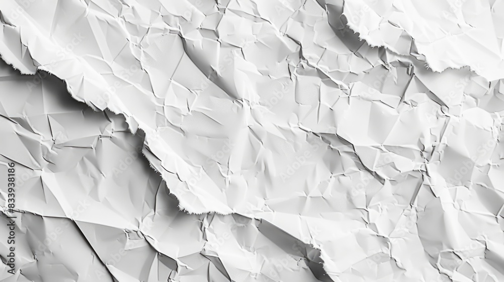 Poster A close-up shot of a plain sheet of paper, featuring a subtle texture and no writing or marks