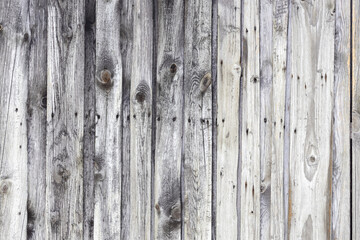 Naklejka premium Weathered wood background - wooden planks backdrop
