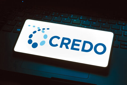 May 30, 2024, Brazil. In this photo illustration, the Credo Technology Group Holding logo is displayed on a smartphone screen.