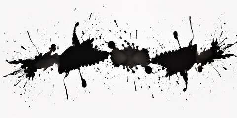 Ink stains blots paint splatter texture on white background splash watercolor color colorful paint painting pattern canvas creative innovation new