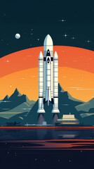 Obraz premium The year is 2042